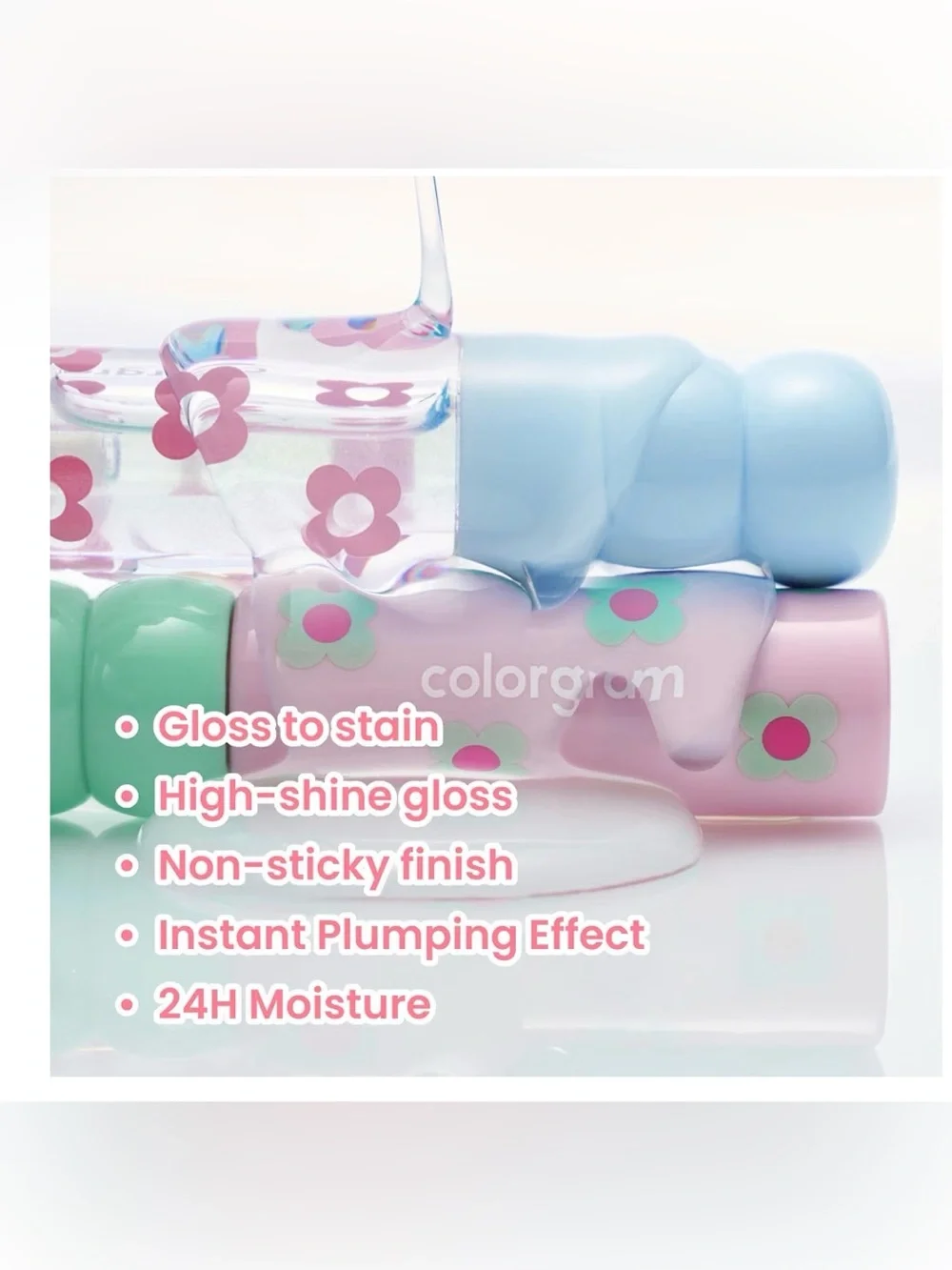 💎 COLORGRAM Fruity Glass Tint 09 Heartful Mulberry | Korean Long Lasting NIB
